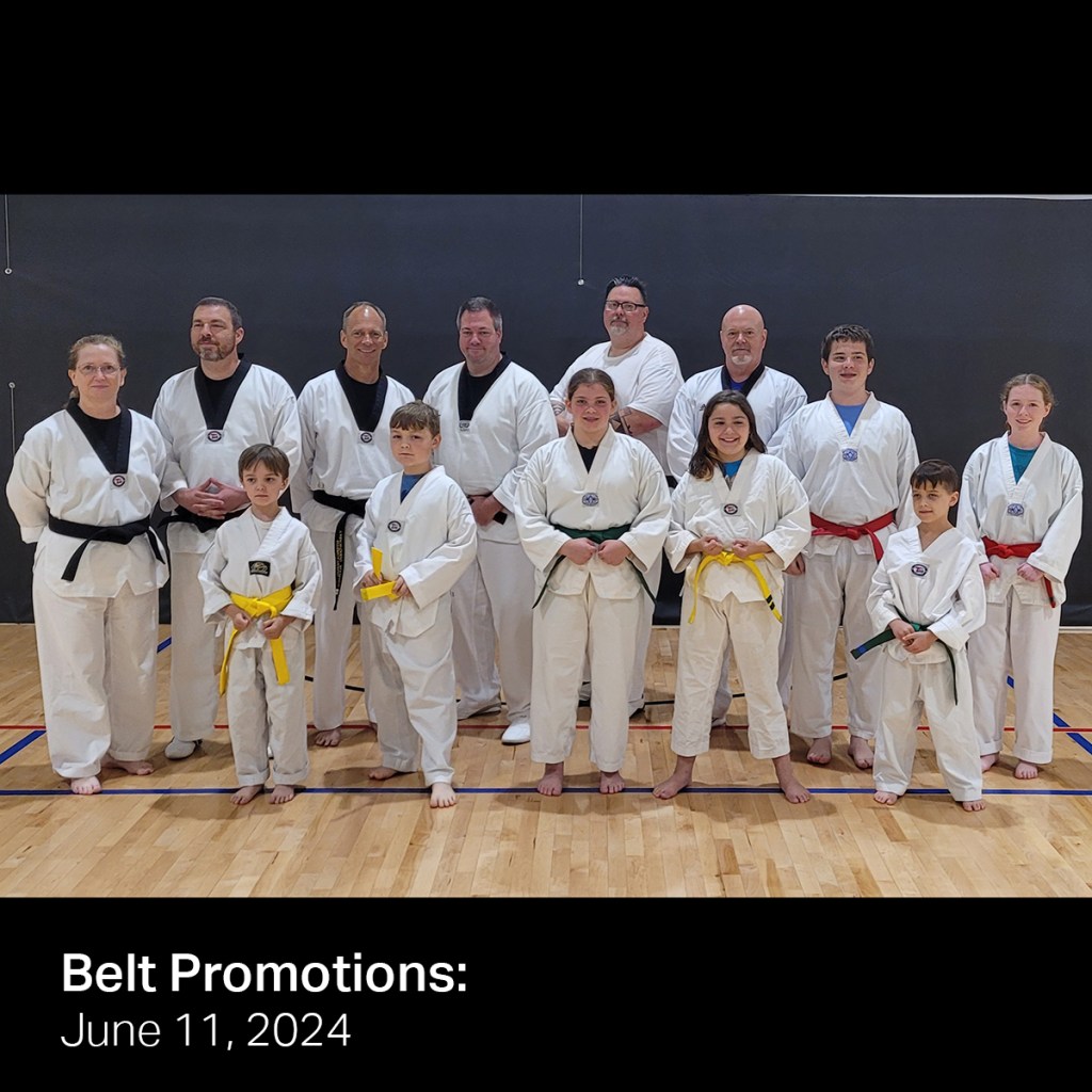 Belt Promotions - Spring Session 2024